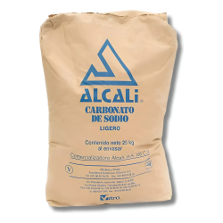 Carbonato de Sodio Ligero Industrial | Saco de 25 kg y Mayoreo México
