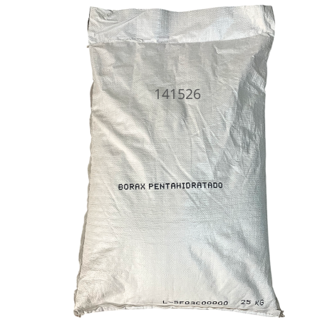 Bórax Pentahidratado Industrial | Saco de 25 kg y Mayoreo México