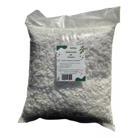 Hidroxido de Potasio Potasa Caustica 5 kg