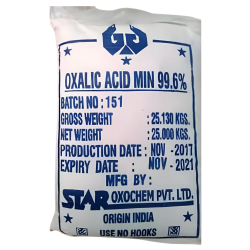 Ácido Oxálico Industrial | Saco de 25 kg Venta en México