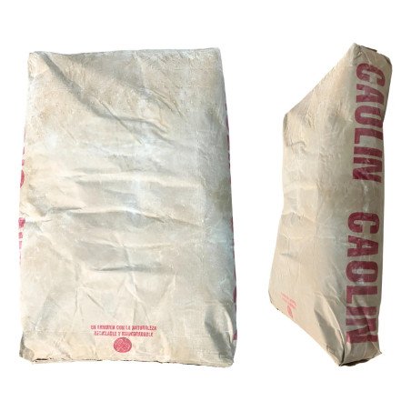 Caolín Blanco Industrial | Saco de 25 kg Venta en México