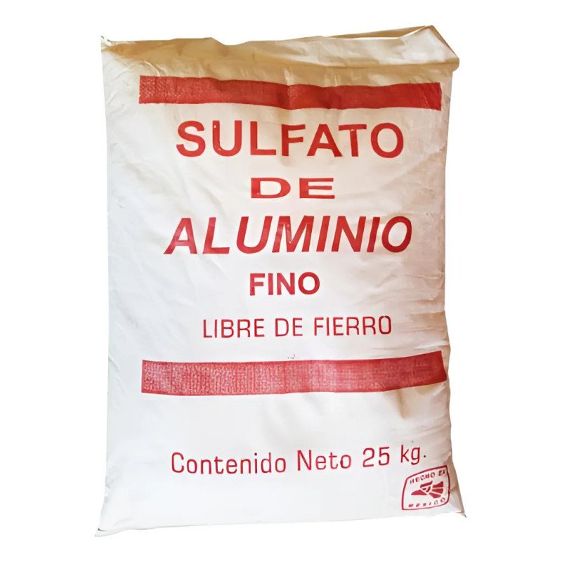 Sulfato de Aluminio en Polvo | Saco de 25 kg Venta en México