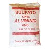 Sulfato de Aluminio en Polvo | Saco de 25 kg Venta en México