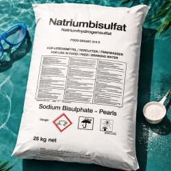 Baja pH Alberca | Bisulfato de Sodio 25 kg | Tratamiento de Piscinas