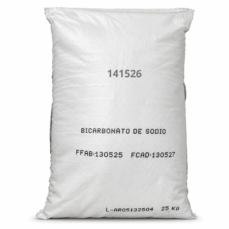 Bicarbonato de Sodio Industrial | Saco de 25 kg y Mayoreo México