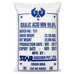 Ácido Oxálico Industrial | Saco de 25 kg Venta en México