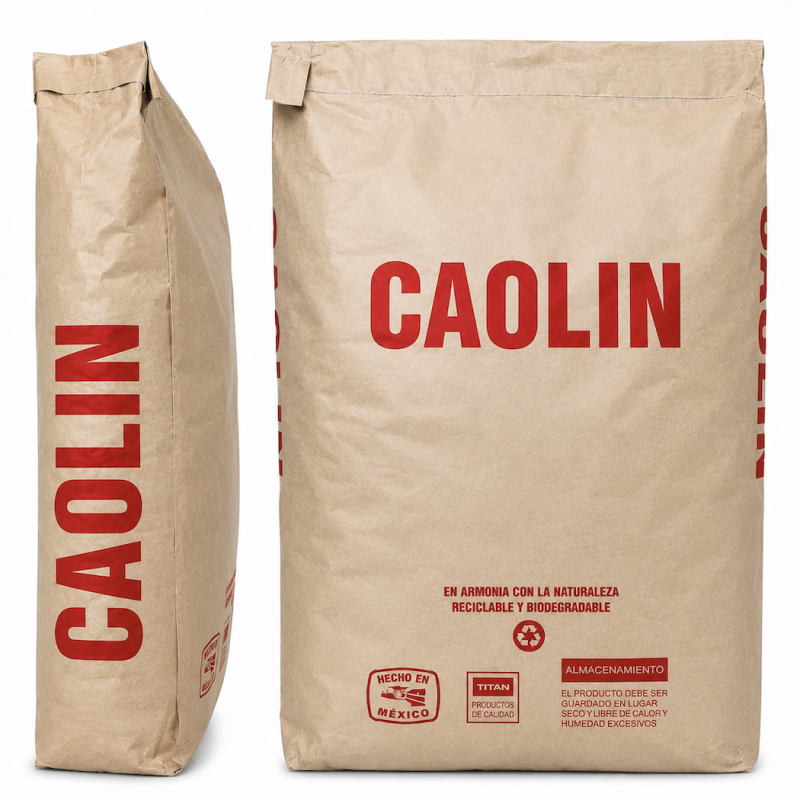 Caolín Blanco Industrial | Saco de 25 kg Venta en México