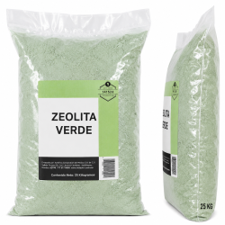 Zeolita Verde Natural 25 kg | Mejorador de Suelos Agrícolas